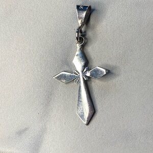 Sterling silver cross Mexican Catholic Christian crucifix 925